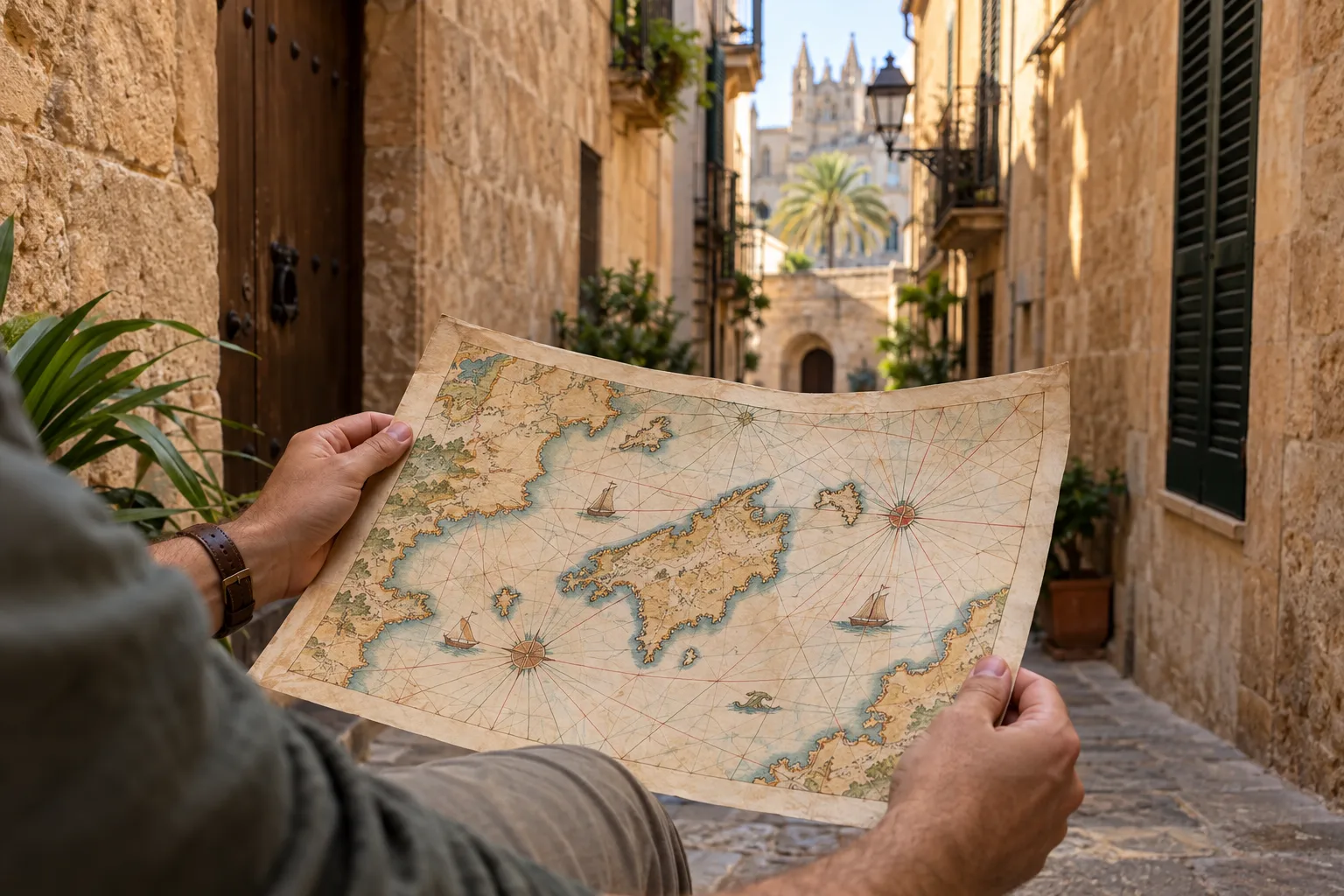 Ruta por El Call de Palma y legado de la cartografía mallorquina